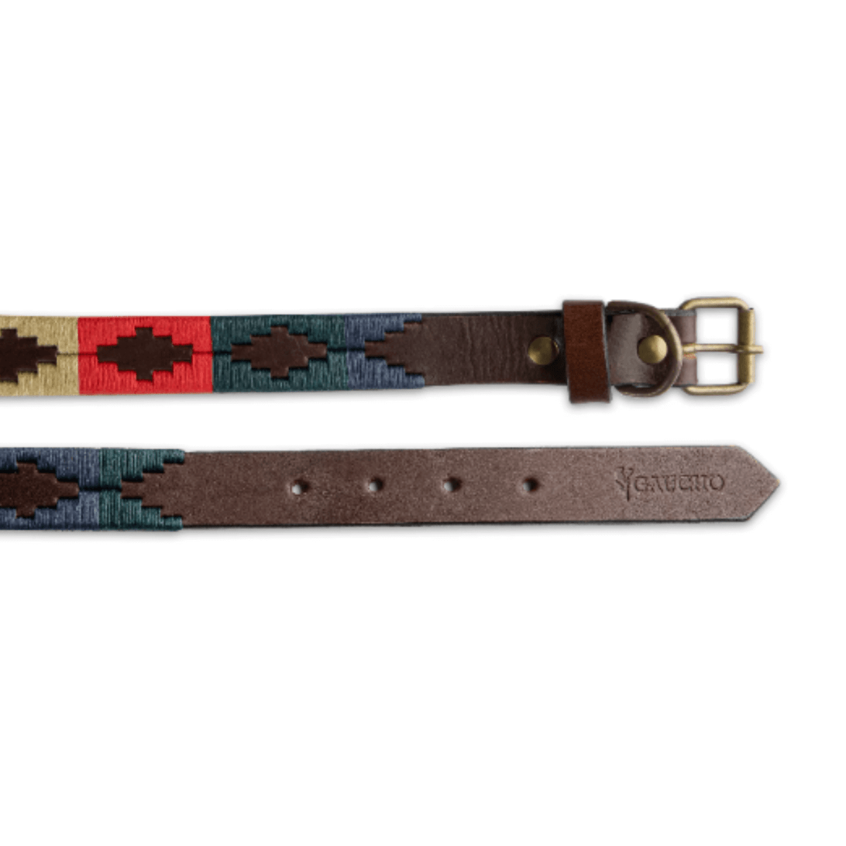 Embroidered Leather Dog Collar (Calandria)XSGaucholife