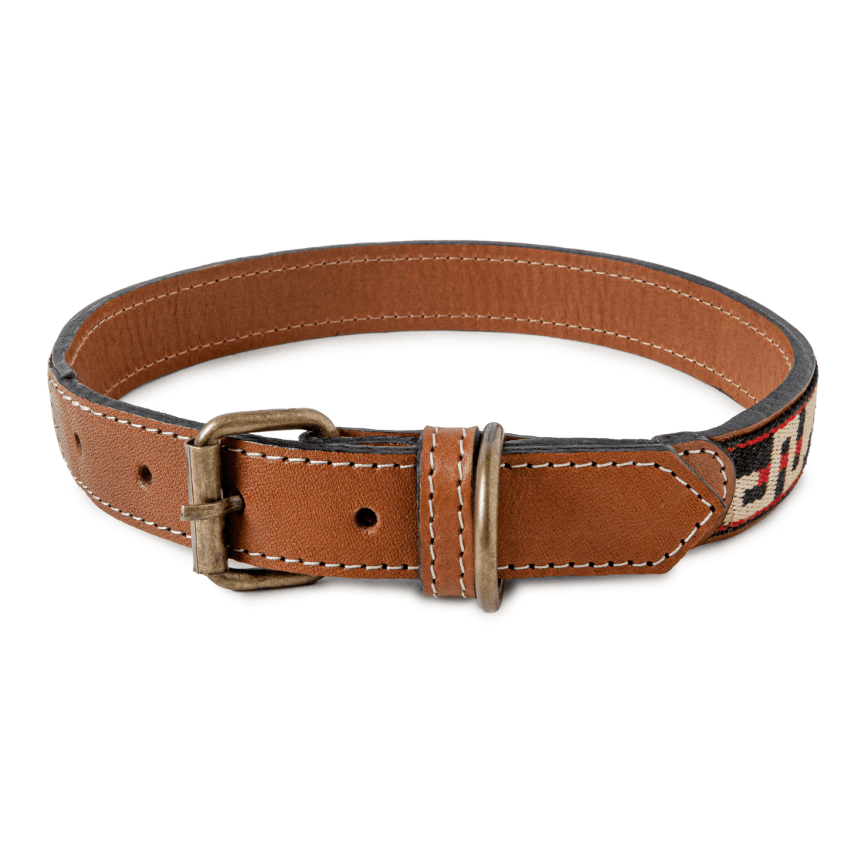 Guarda Pampas Leather Dog Collar (Tribal)X SmallGaucholife