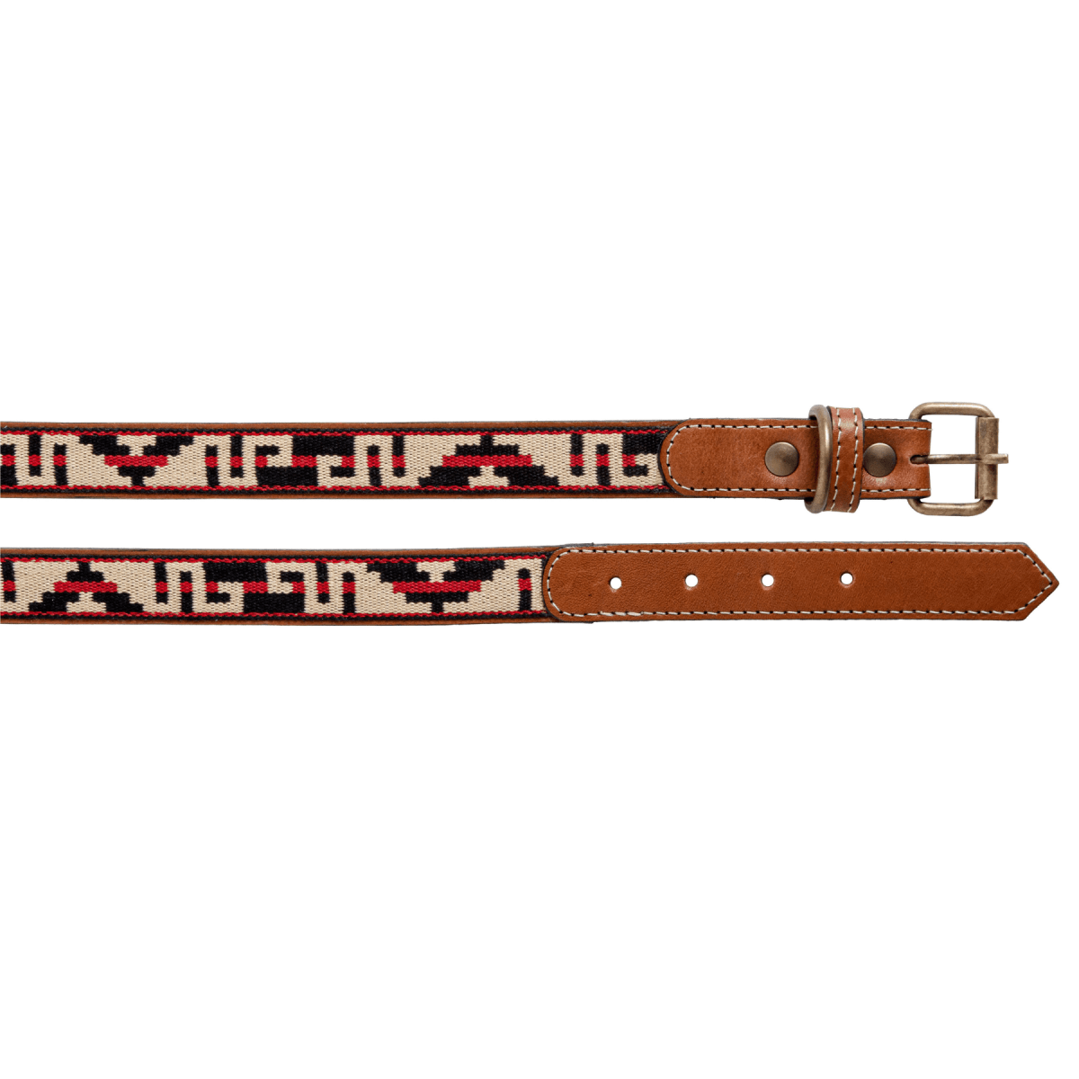 Guarda Pampas Leather Dog Collar (Tribal)X SmallGaucholife