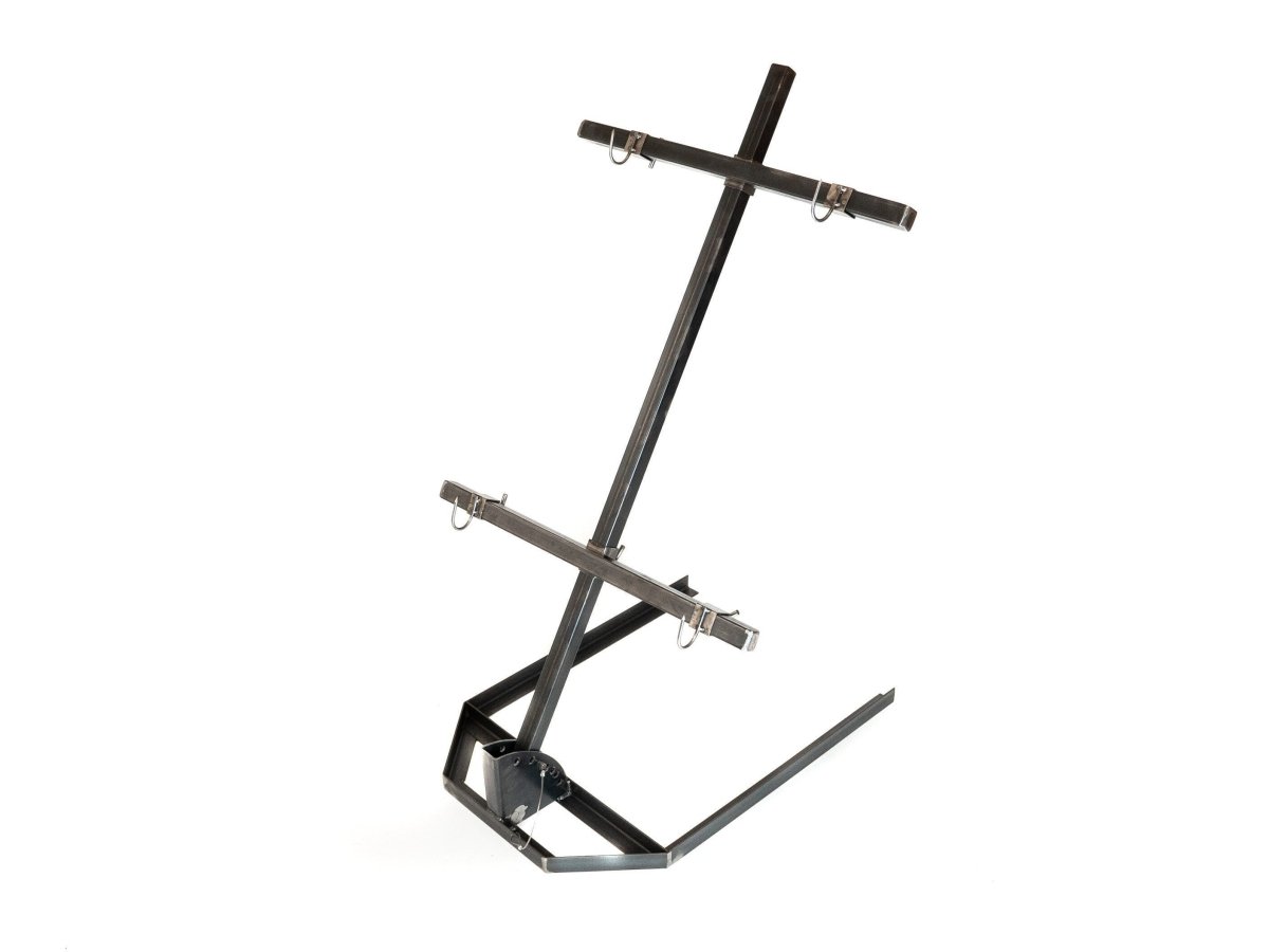 Heavy duty Iron Cross Argentinian asador grill Made in ArgentinaGaucholife