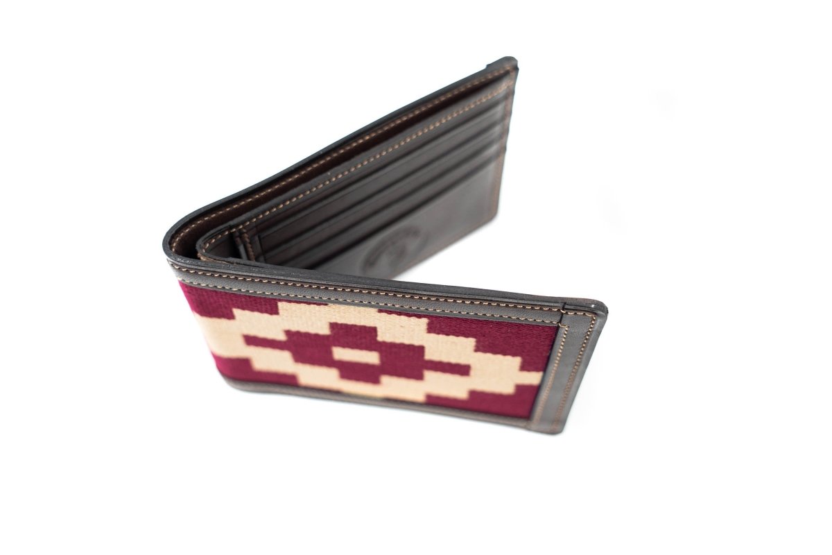 Guarda Pampas Wallet (Bordeaux)ChocolateGaucholife