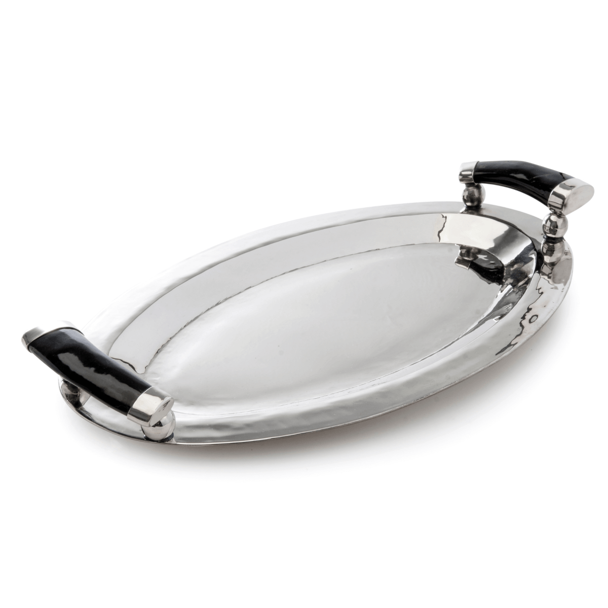 German Silver Oval Tray20 X 30 cmGaucholife