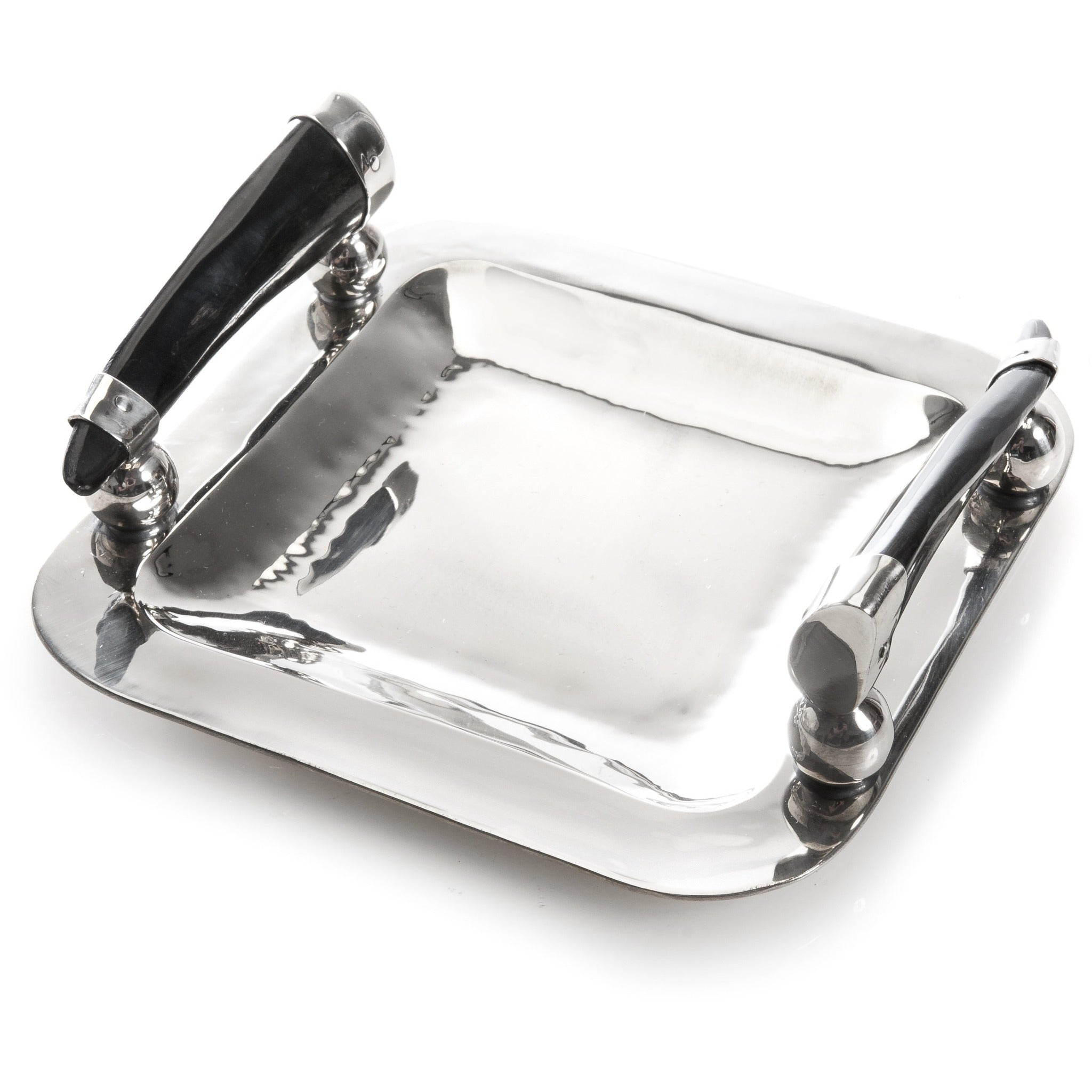 Gaucholife Home Square Table Tray with Horn Handles