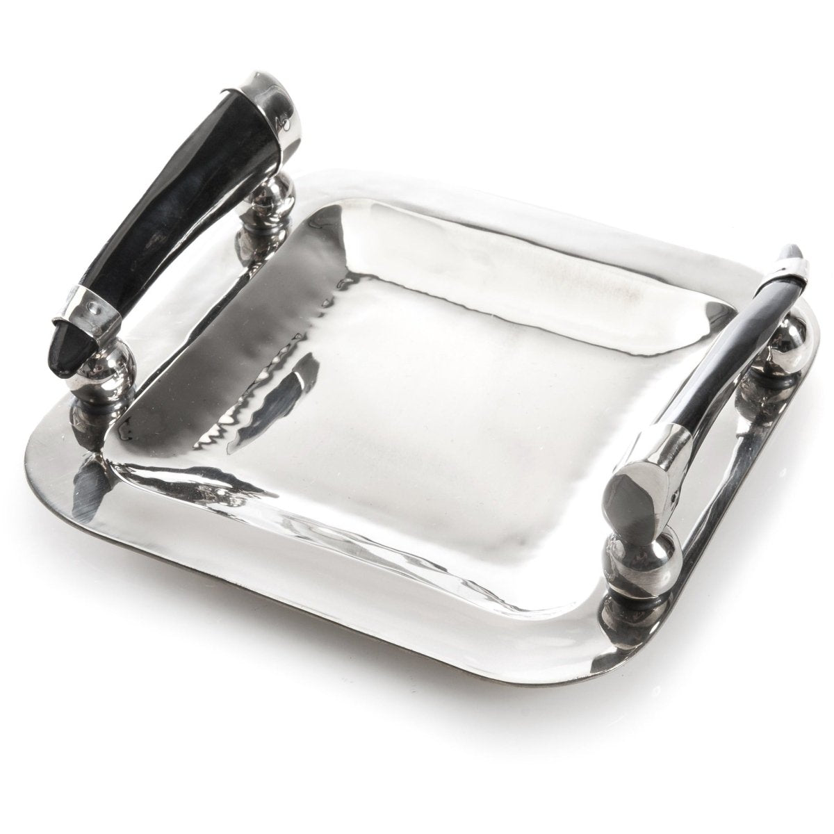 Square Table Tray with Horn Handles15 x 15 cmGaucholife