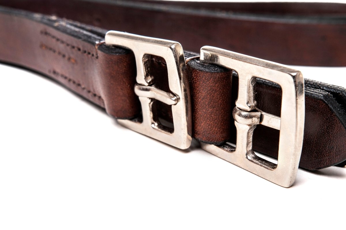 Polo Buffalo Leather Stirrup With Stainless Steel BucklesGaucholife