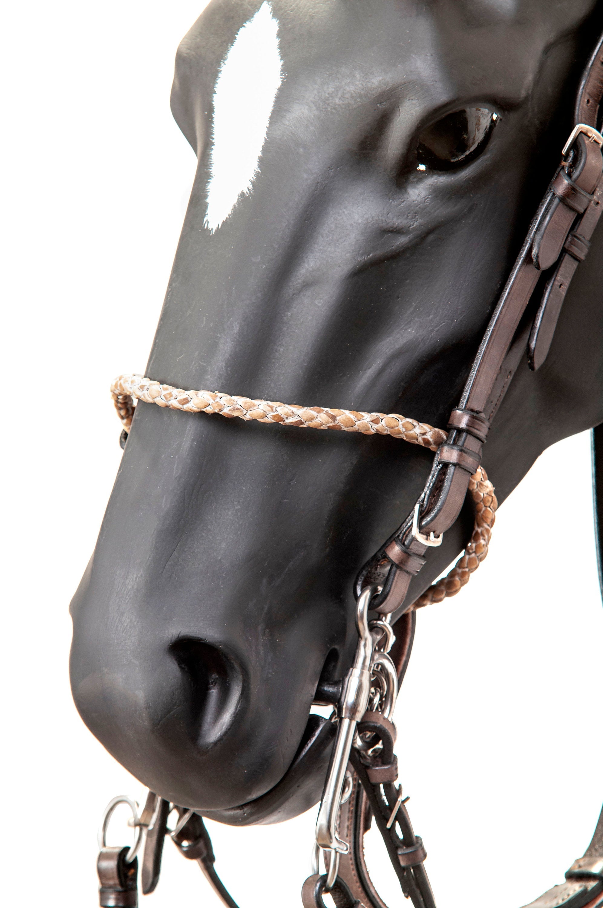 Gaucholife Horse Equipment Premium Leather Pelham Polo Bridle Set