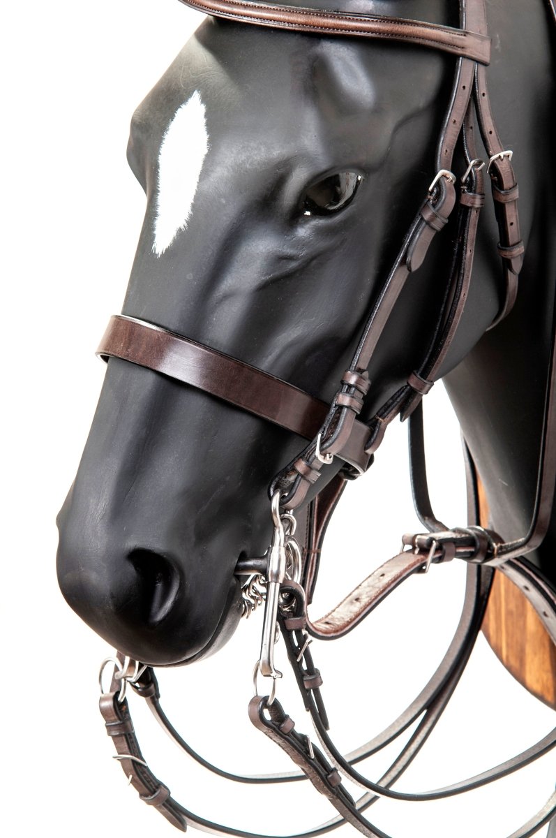 Premium Leather Pelham Polo Bridle SetGaucholife