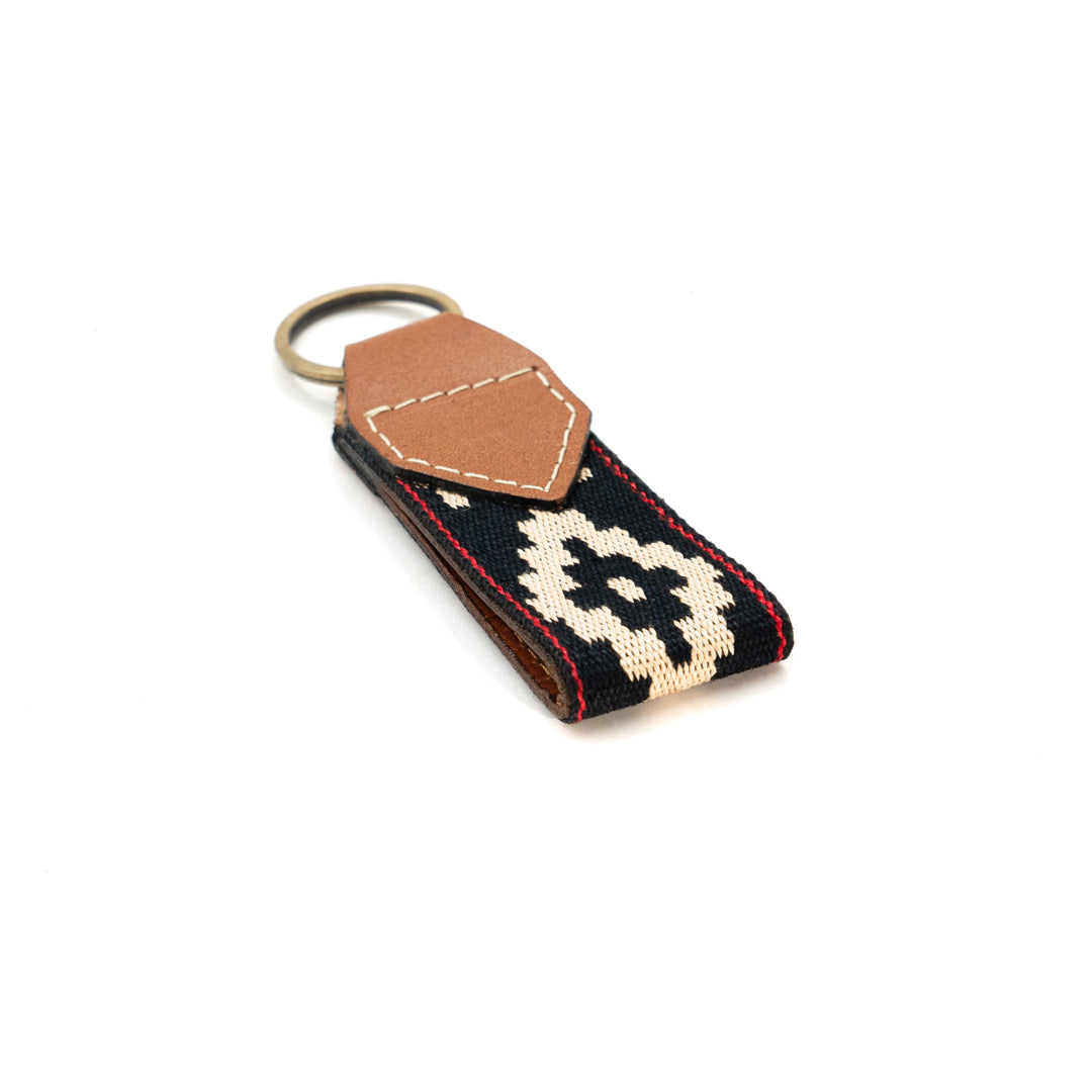 Gaucholife Keychain Guarda Pampas Leather Keychain (Black)