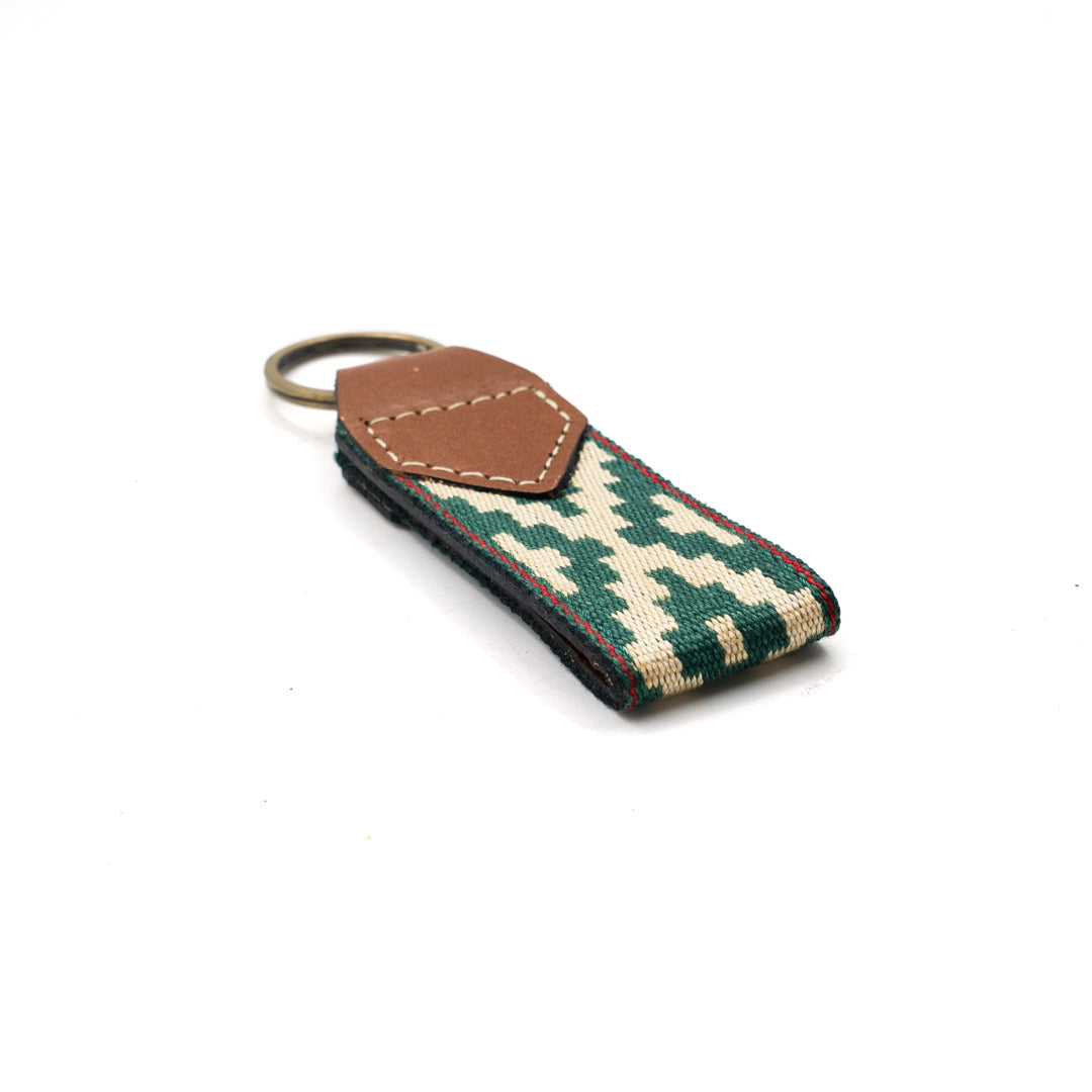 Gaucholife Keychain Guarda Pampas Leather Keychain (Green 2)