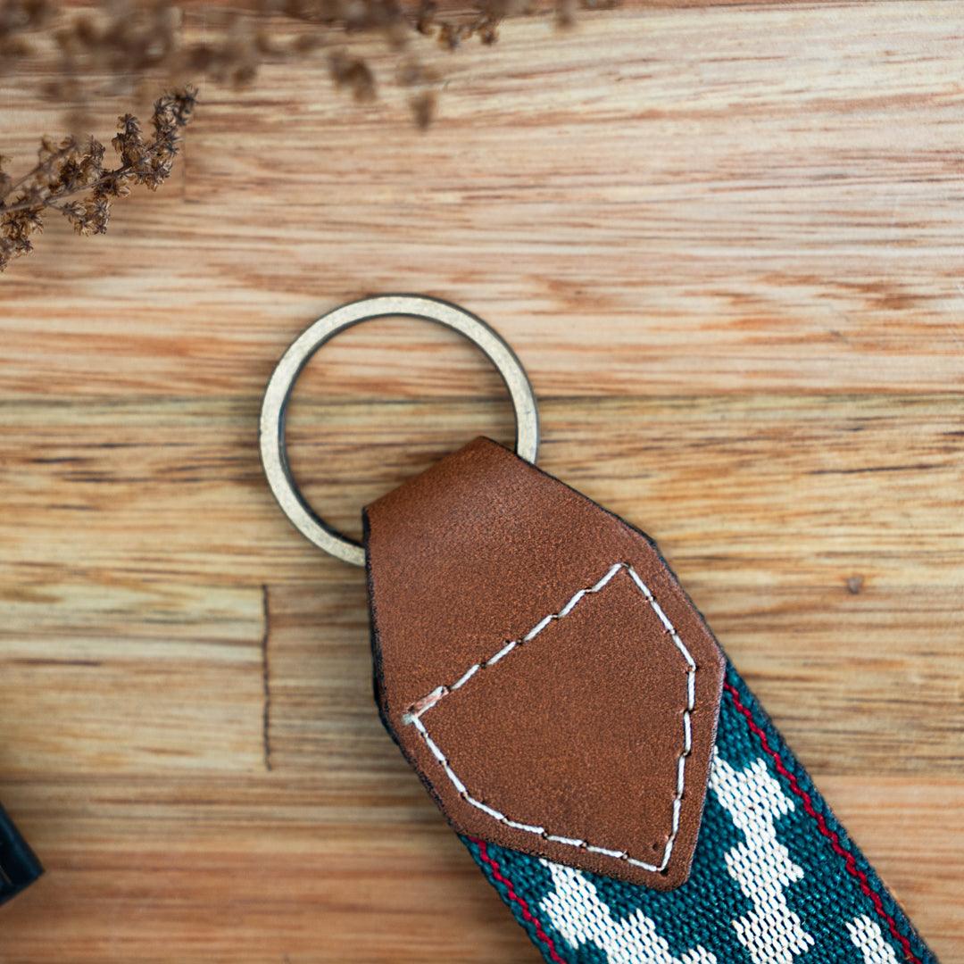 Gaucholife Keychain Guarda Pampas Leather Keychain (Green 2)