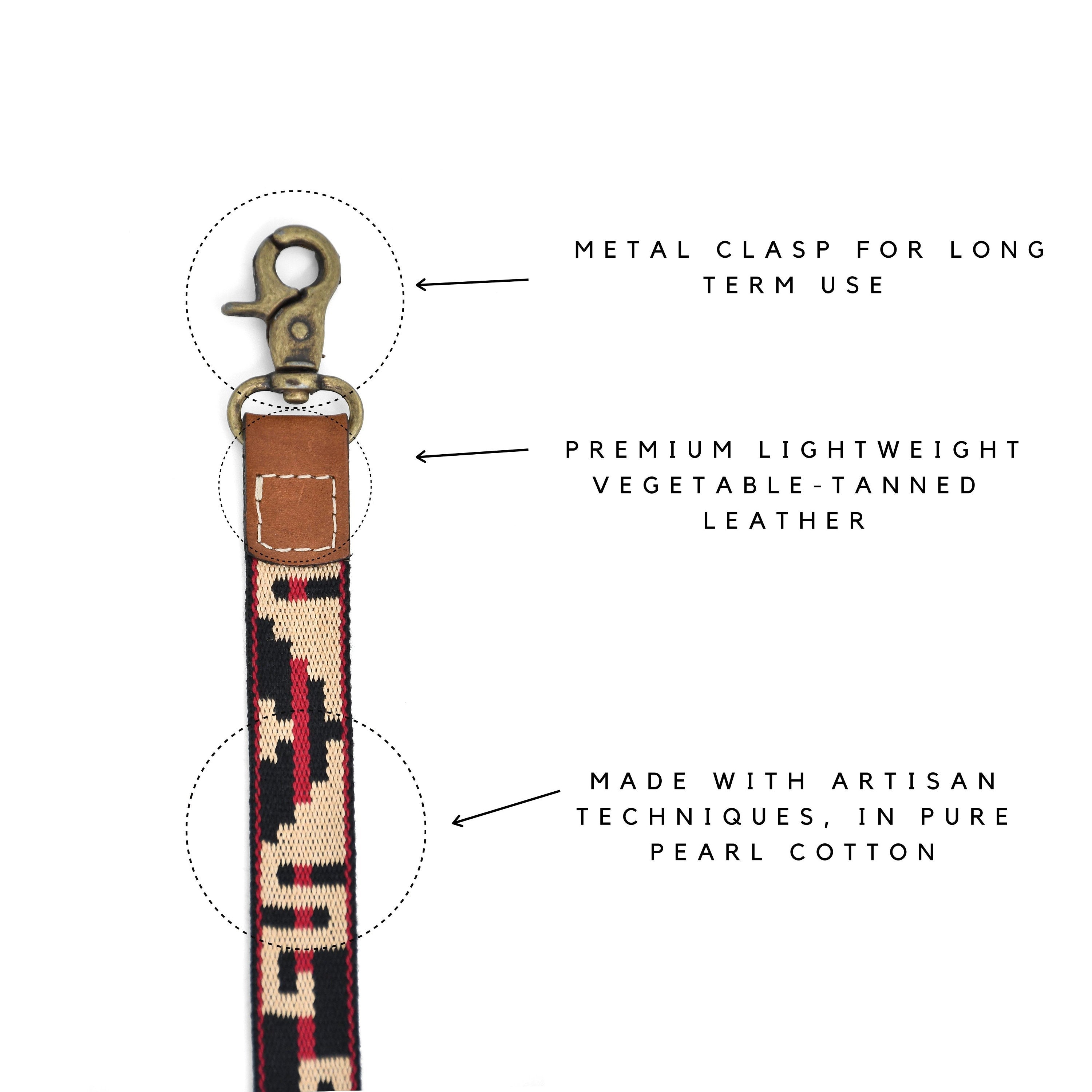 Gaucholife Keychain Leather Necklace Lanyard (Tribal)