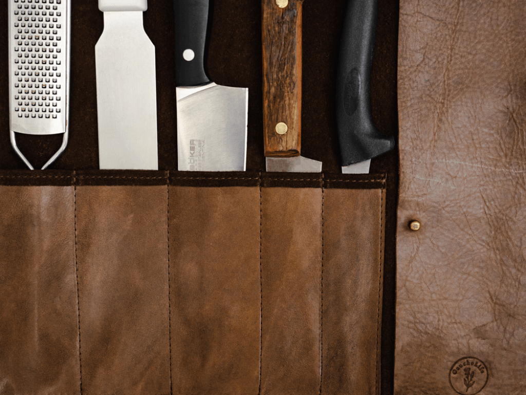 Gaucholife Knives Leather Chef Roll