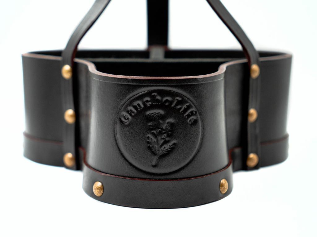 Gaucholife Leather Basket-Style Mate Set Bag