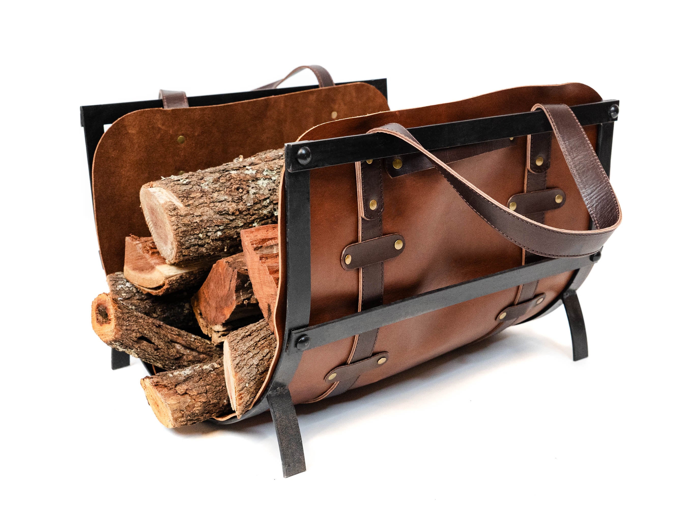 Gaucholife Log Carrier with Iron Support