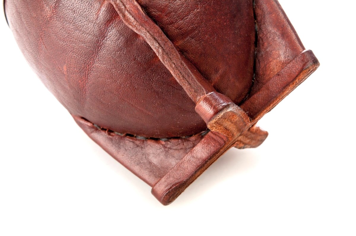 Leather & Calebasse Mate Gourd + Personalized StrawGaucholife