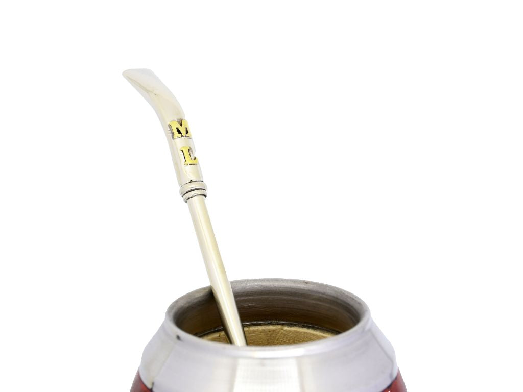 Gaucholife Mate Mate Straw with Two Personalized Initials