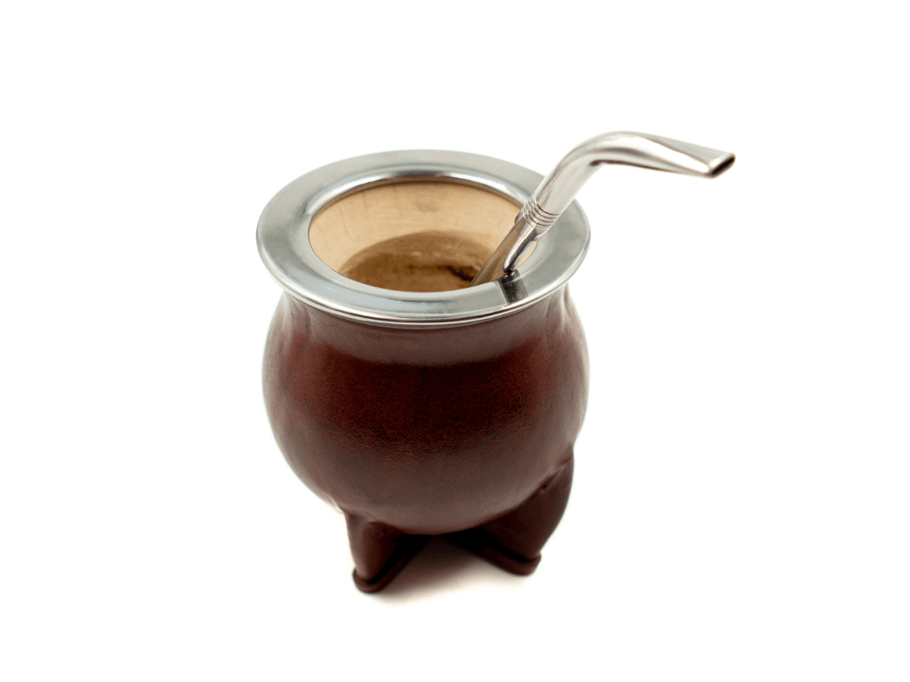 Gaucholife Mate With Straw / Brown Leather Mate Cup