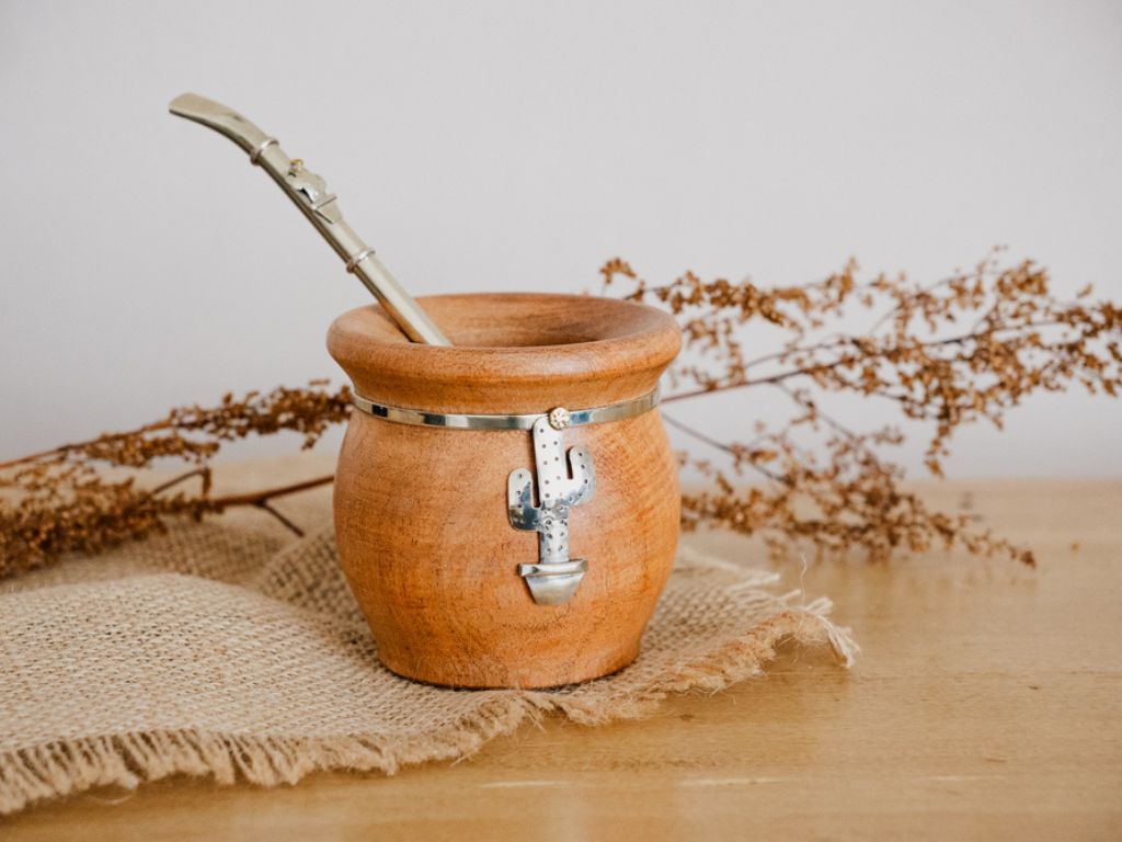 Gaucholife Mate Wooden Mate Gourd Cup and Straw