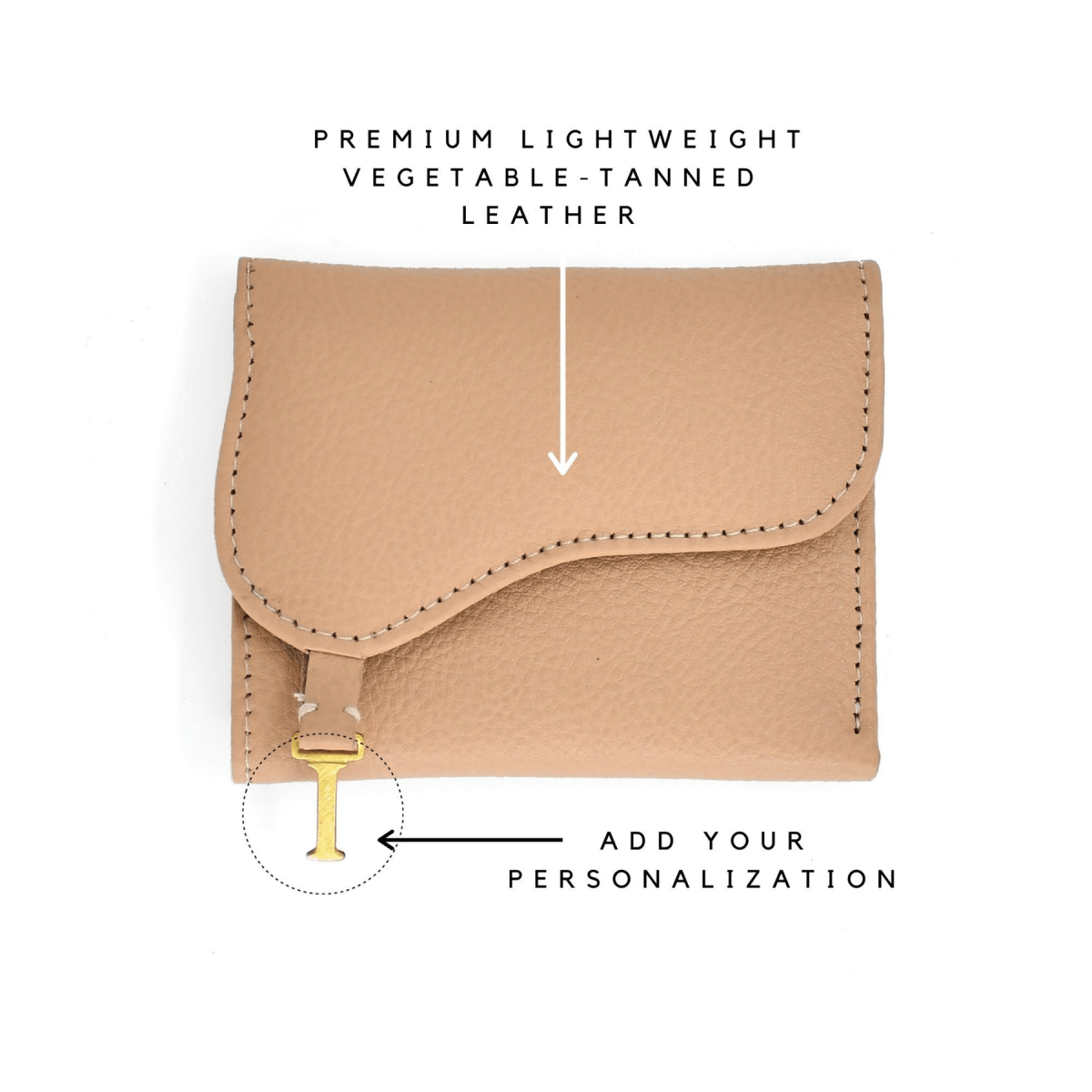 Nude Leather WalletGaucholife