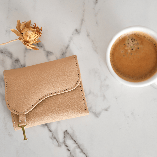 Nude Leather Wallet