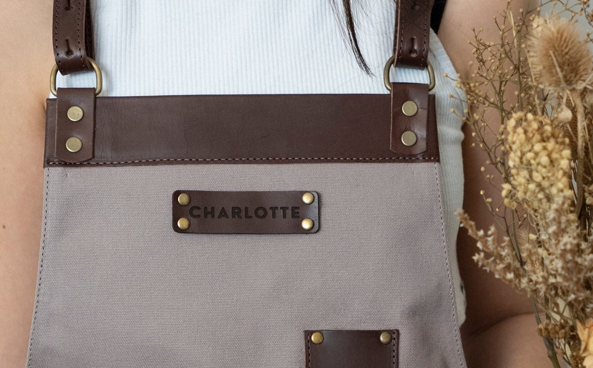 Gaucholife Personalized Canvas and Leather Apron
