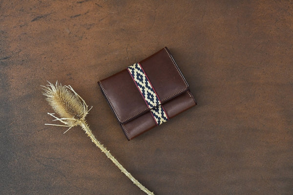 Unisex Premium Woven Trifold Wallet