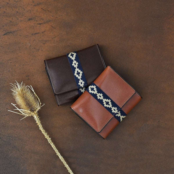 Unisex Premium Woven Trifold Wallet