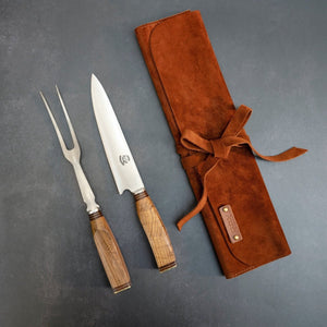 Gaucho Knife and Fork Carving Set,WoodGaucholife