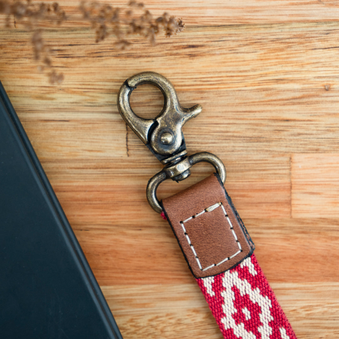 Wrist Lanyard (Pampa Red)Gaucholife