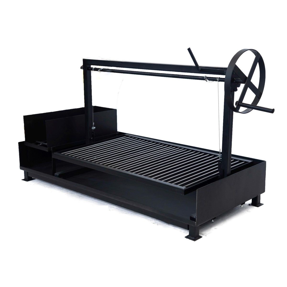 Argentine Iron Medium Santa Maria grill with brasero countertopV ShapeGaucholife