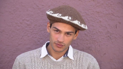 Unisex beret, Gaucho hat, Traditional hat from Argentina
